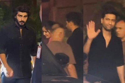 Arjun Kapoor Gets Clicked With Katrina Kaif, Vicky at Shweta Bachchan's Party; Malaika Arora Missing