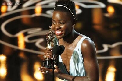 Oscars 2014: Lupita Nyong'o wins best supporting actress