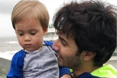 This Photo of Varun Dhawan with Karan Johar’s Son Yash is Too Cute for Words; See Pics