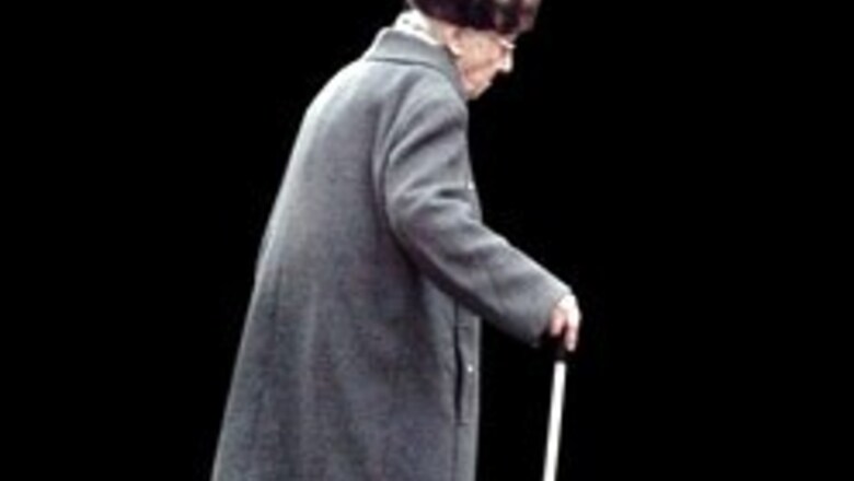 Old woman fined for walking slowly