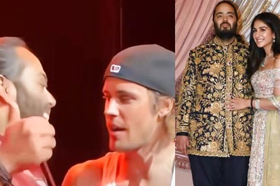 Justin Bieber Pulls Groom-to-be Anant Ambani Onto Stage At The Sangeet, Gives Him A Warm Hug | Watch