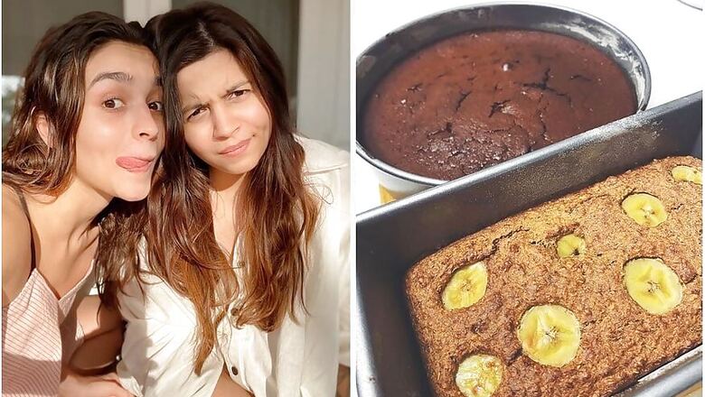 Alia Bhatt Makes Banana Bread, Sister Shaheen Bakes Cake in Self-quarantine