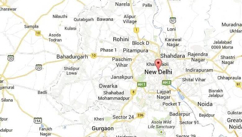 Delhi: Fire breaks out on 6th floor of Shastri Bhavan that houses I&B Ministry offices