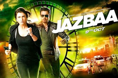 Aishwarya Rai, Irrfan Khan run against time in the captivating new poster of 'Jazbaa'