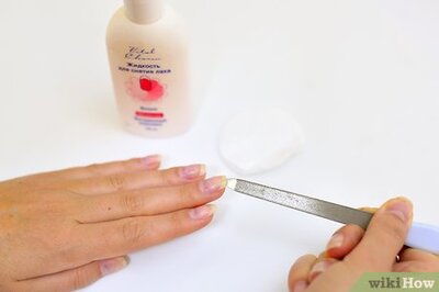 How to Do Metallic French Tips
