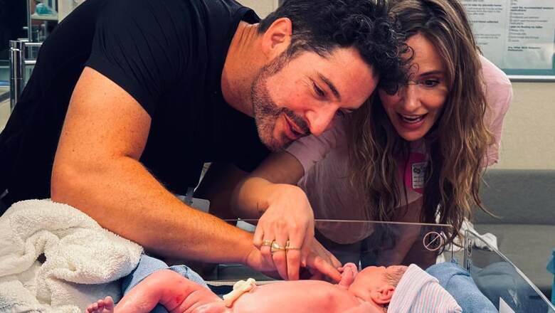 Tom Ellis And Wife Meaghan Oppenheimer Welcome Their First Child