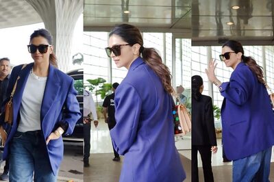 Deepika Padukone Has The Brightest Smile, Exuding Boss Lady Vibes At The Airport