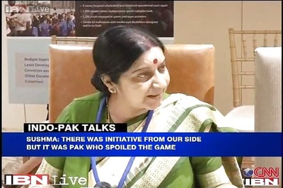 Pakistan spoiled bilateral talks by talking to Hurriyat: Sushma Swaraj