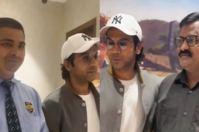 Rajkummar Rao Wins The Internet With His Sweet Gesture Towards Security Guards; Watch
