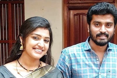 Tamil TV Star Shreya Surprises Husband Siddhu By Presenting Him The Best Son Award