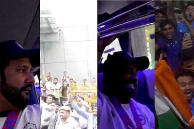 Watch: Rohit Sharma's Animated Celebration From Inside Team Bus as Fans Throng Delhi Roads