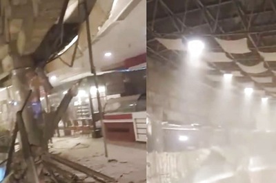 WATCH | Roof Collapses In Delhi's Ambience Mall, Debris Falls On Escalators