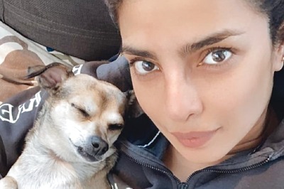 Priyanka Chopra's Pup Diana Helps Her Get Ready for BAFTAs