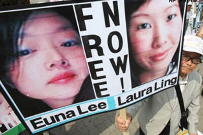 US journos get 12 yrs in N Korean labour camp