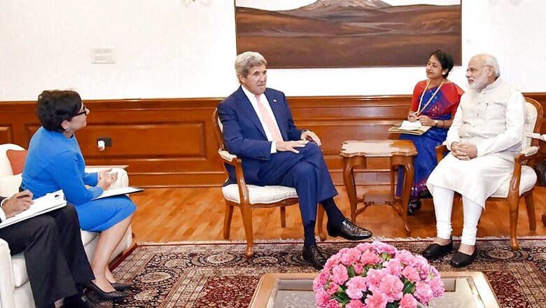 Kerry Had a 'Terrific' Time in India Despite Rain, Traffic: US Official