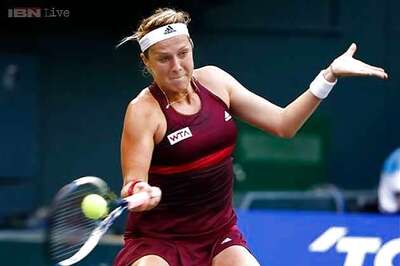 Anastasia Pavlyuchenkova opens with a win at Kremlin Cup
