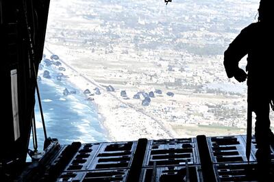 Israel-Hamas War: US Makes Its First Gaza Aid Airdrop As Mediators Inch Closer to Seeking Truce Deal