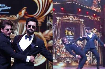 IIFA 2024: Vicky Kaushal Holds SRK in Arms As They Recreate 'Oo Antava' Sexy Hook Step | Watch