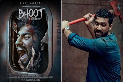 Vicky Kaushal Wants to Hack the Demon with an Axe in Bhoot: The Haunted Ship Film Poster