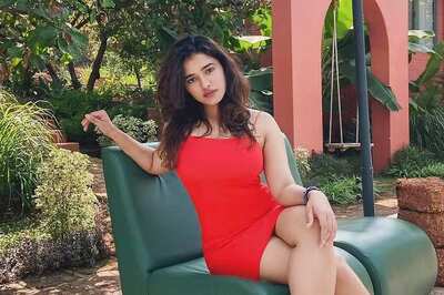 Actress Ketika Sharma's Red Dress Is Perfect For Your Date Night With BAE