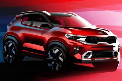 Upcoming Kia Sonet Compact SUV Exterior and Interior Unveiled in Official Design Sketches