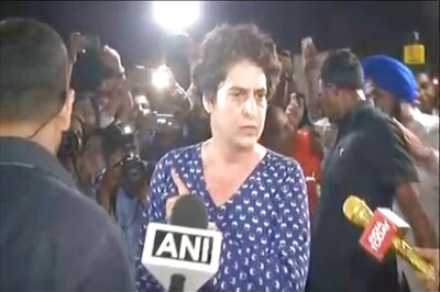 Shoved and Pushed, Priyanka Gandhi Loses Cool at Midnight March for Kathua and Unnao Rape Victims
