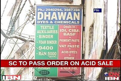 Delhi government raids 96 premises involved in stocking acid