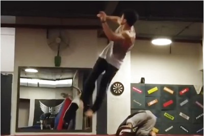 Tiger Shroff's Funny Video of Parkour Gone Wrong Makes Disha Patani Laugh Out Loud