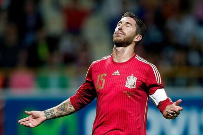 Real Madrid's Sergio Ramos Sidelined with Knee Sprain