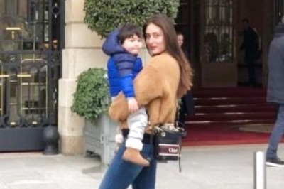 Kareena Kapoor Khan Holds Elder Son Taimur in Her Arms in This Throwback Picture
