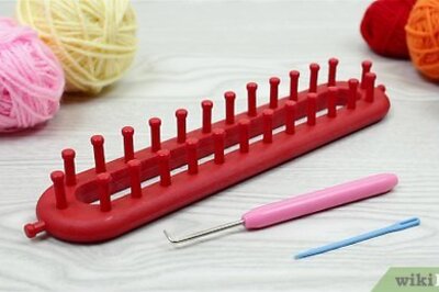 How to Knit a Scarf on a Loom