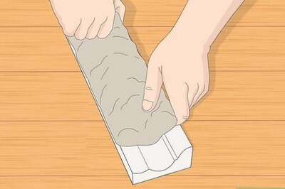How to Make Crown Molding from Plaster of Paris