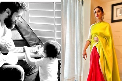 Ileana D’Cruz Drops Adorable Pic of Michael Dolan Playing Guitar For Son Koa: ‘My Ovaries Just Exploded’