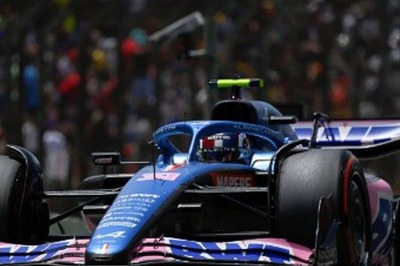 Esteban Ocon Tops Second Practice for Alpine in Brazil