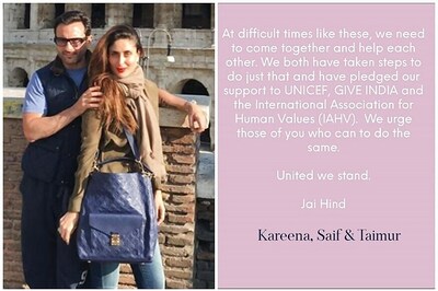 Kareena Kapoor and Saif Ali Khan Pledge Support to Charitable Organisations for Coronavirus Relief