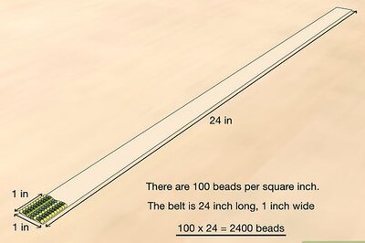 How to Make a Bead Belt