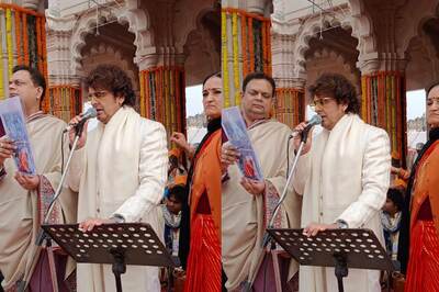 Sonu Nigam Performs Soulful Rendition Of 'Ram Siya Ram' At Ram Mandir Pran Pratishtha Ceremony | Watch