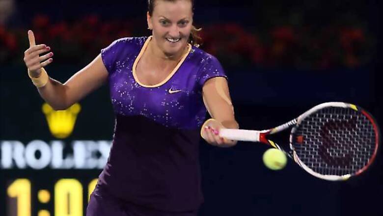 Kvitova thrashes Wozniacki to set up Dubai final with Errani