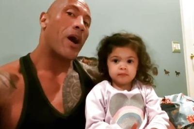Dwayne Johnson Feels Blessed To Be At Home With His Ladies