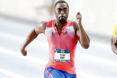 Adidas suspends contract with Tyson Gay
