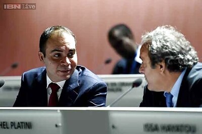 Possible FIFA rivals Michel Platini, Prince Ali meet for talks