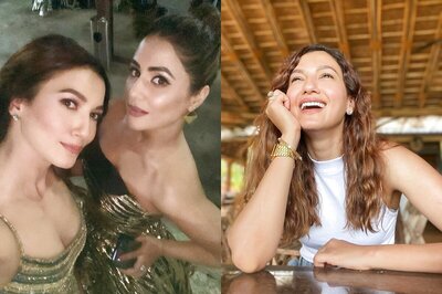 Gauahar Khan Posts a Stunning Selfie with 'Cutie' Hina Khan, Says 'Cheers to Our Fun Times'