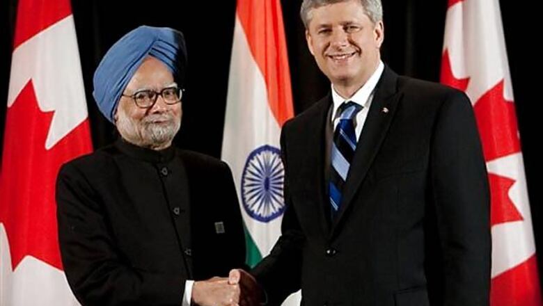 India, Canada sign civil nuclear deal