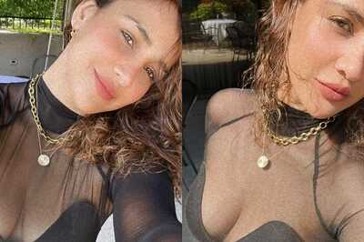 Sexy! Aisha Sharma Raises The Temperature In A Black Mesh Crop Top; See Hot Photos