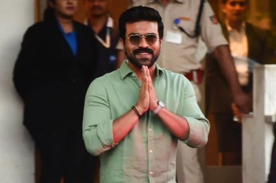 Ram Charan Greets Paps With Folded Hands, Looks Dapper As He Gets Snapped; Check Pics