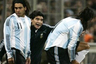 Maradona gives us goosebumps: Tevez