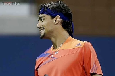 Fognini advances at St. Petersburg Open
