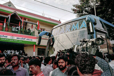 Curious Case of Sharma Bus Ferrying Congress and JD(S) MLAs