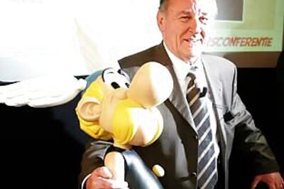 Asterix the Gaul rises sky high for 50th birthday