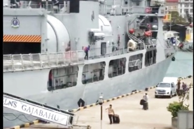 Sri Lanka: Prez Gotabaya Onboard Naval Ship At Colombo Port; to Stay Out in Sea Till its Safe to Return